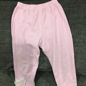 Girls Pink Leggings